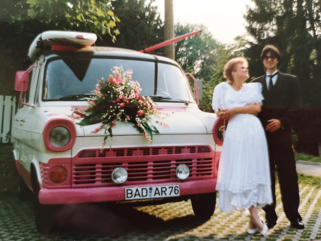 Hochzeit in Baden-Baden 1989