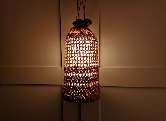 Praktische Lampe für innen und außen im Wohnmobil